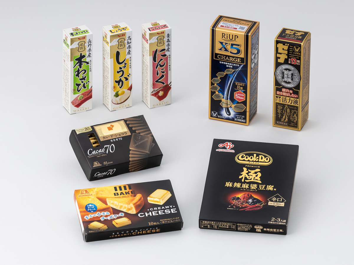 Surface-Decorated Packages