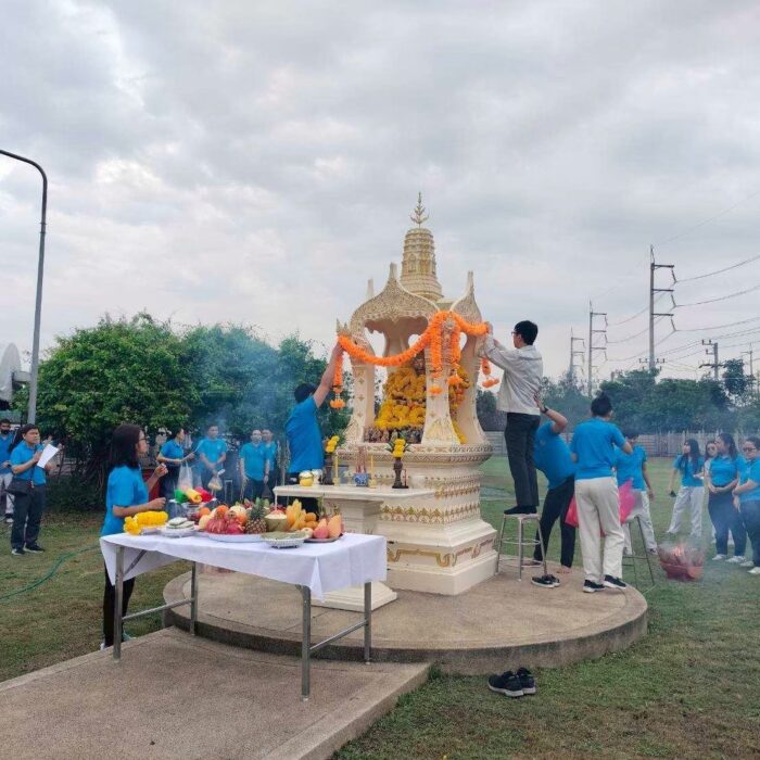 TOPPAN Flexible Packaging (Thailand) Co., Ltd. had an activity made merit for propitiousness.