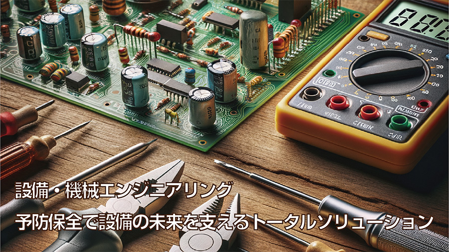設備・機械エンジニアリング 予備保全で設備の未来を支えるトータルソリューション