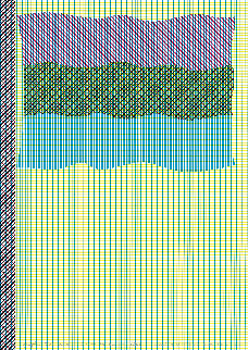 CMYK4色の線のかけ合わせで 01