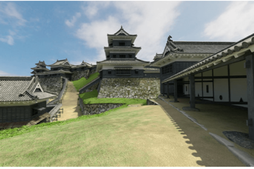 観光DXで江戸時代のお城を復元し、周遊観光を促進