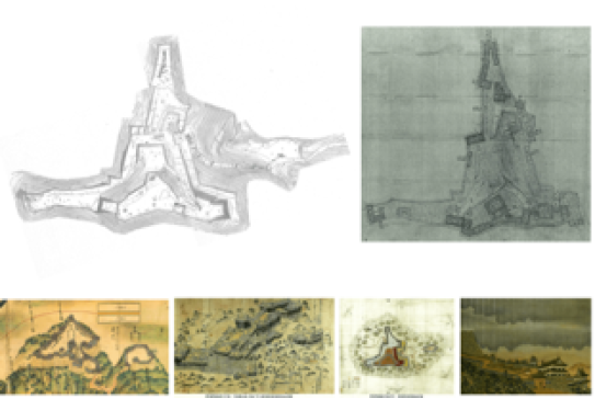 実測図面や絵図