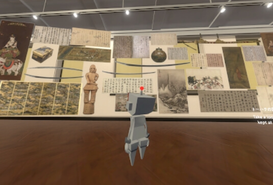 第1部　「国宝を《知る》」バーチャル展示空間 制作・著作：東京国立博物館・文化財活用センター・TOPPAN株式会社
