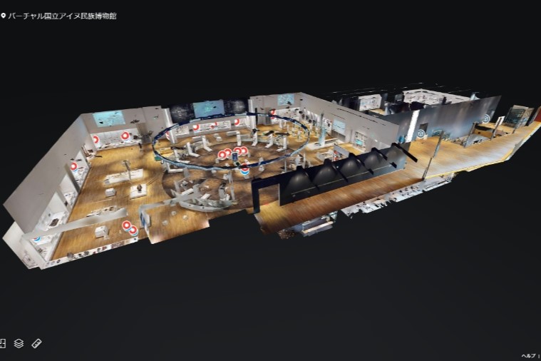 VR技術を活用した「バーチャル博物館」の制作、オンライン展示観覧