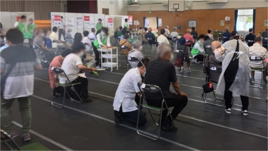 四日市地域新型コロナワクチン接種に係る支援業務 四日市市新型コロナワクチン集団接種に係る会場設営および運営業務