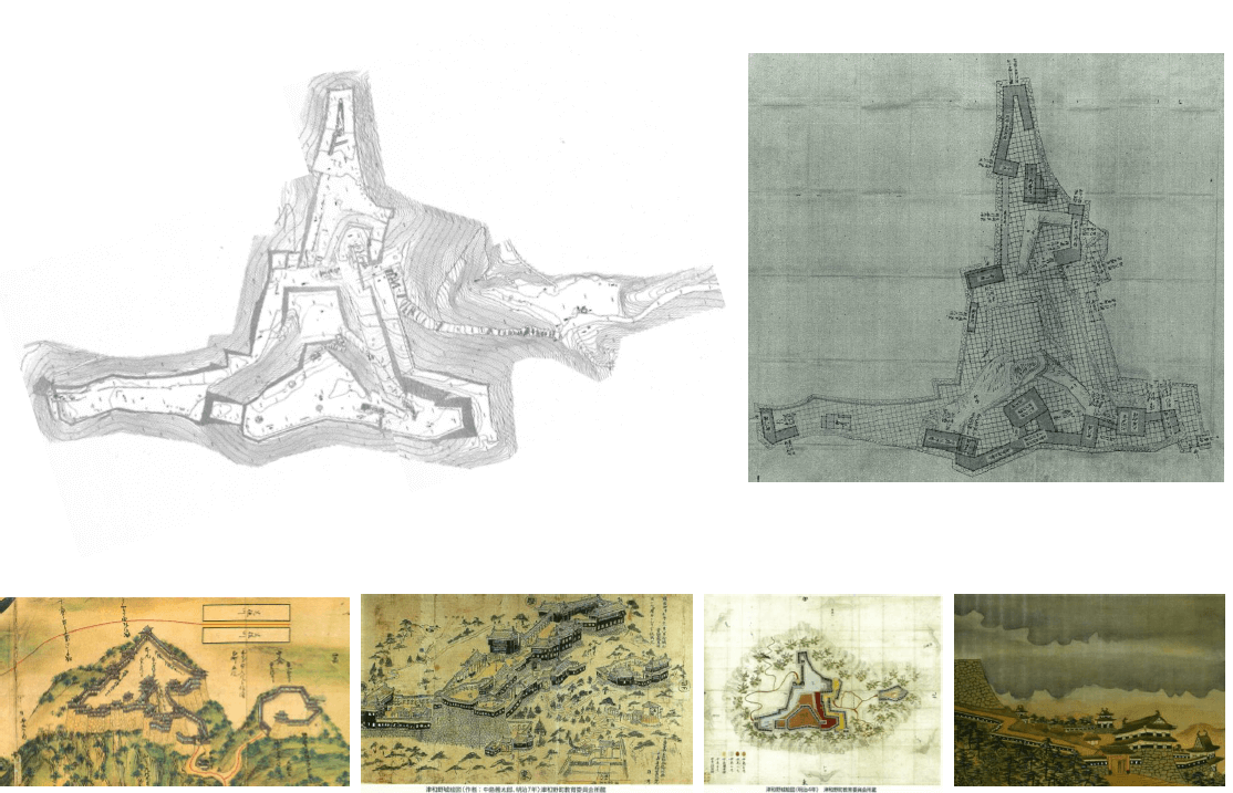絵図を使用しデジタル想定復元を実施