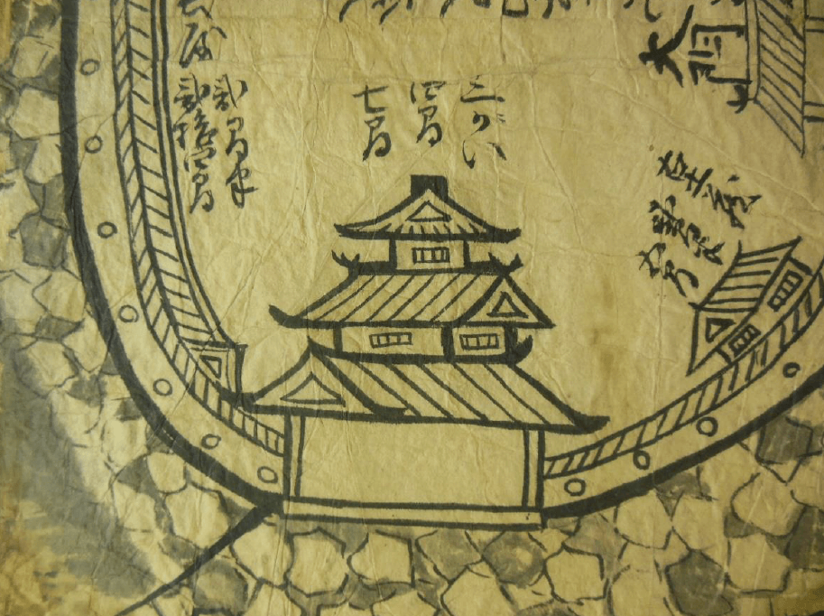 三春城 絵図