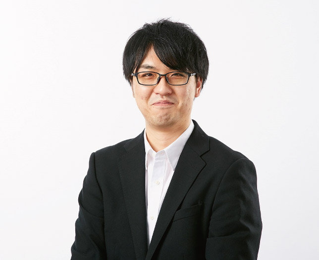 インタビューに応じた男性社員